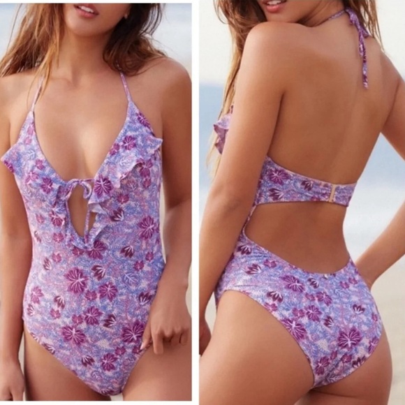For Love And Lemons Other - For Love & Lemons Cannes One Piece Swimuit size L